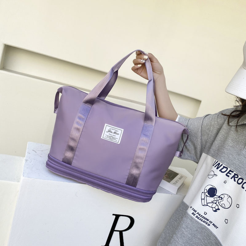 Dvoslojna ekspanzija Putna torba velikog kapaciteta Ručna torba Ženska platna torba Suho mokro odvajanje Ženska torba za prtljagu Torbe za rame