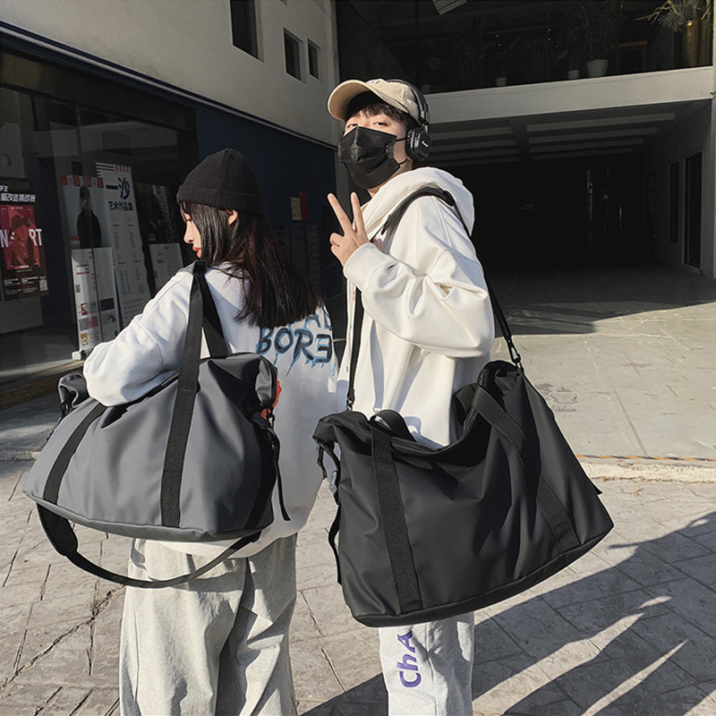 Vīriešu sieviešu lielas ietilpības ceļojumu somas rokassomas Vieglas Oksfordas bagāžas somas Modes plecu āra somas ūdensizturīgs sporta sporta soma