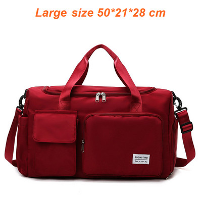 Sieviešu ceļojumu somas Rokassomas Sporta plecu somas Oxford Fitness Kempings Pārgājienu somas Pārgājieniem Ūdensizturīgs āra Crossbody Bag