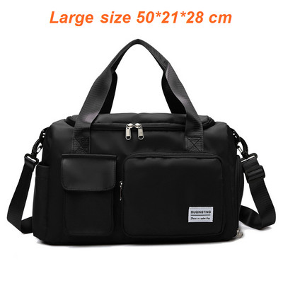 Sieviešu ceļojumu somas Rokassomas Sporta plecu somas Oxford Fitness Kempings Pārgājienu somas Pārgājieniem Ūdensizturīgs āra Crossbody Bag