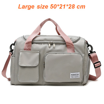 Sieviešu ceļojumu somas Rokassomas Sporta plecu somas Oxford Fitness Kempings Pārgājienu somas Pārgājieniem Ūdensizturīgs āra Crossbody Bag