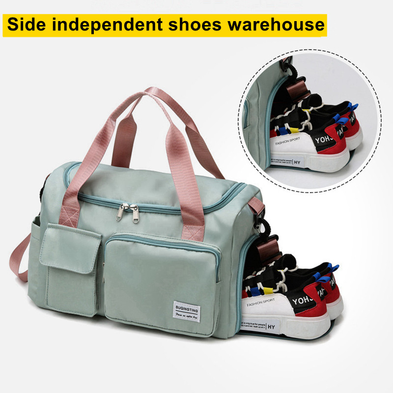 Sieviešu ceļojumu somas Rokassomas Sporta plecu somas Oxford Fitness Kempings Pārgājienu somas Pārgājieniem Ūdensizturīgs āra Crossbody Bag