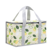 Izolēta piknika soma, izturīga pret noplūdi, izolēta aukstuma soma ar rāvējslēdzēja augšdaļu kempinga dienas ceļojumu pārgājienu grilēšanai