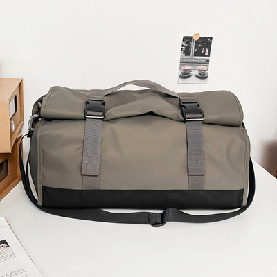 Modes ceļojumu somas sievietēm Lielas ietilpības vīriešu sporta soma Ūdensizturīga Weekend Sac Voyage sieviešu soma, sausa un slapja