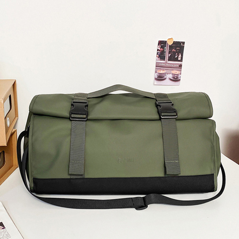 Modes ceļojumu somas sievietēm Lielas ietilpības vīriešu sporta soma Ūdensizturīga Weekend Sac Voyage sieviešu soma, sausa un slapja