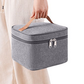 Pusdienu soma izolēta pusdienu kaste Necaurlaidīga pusdienu soma ar plecu siksnu darbam birojā kempingā