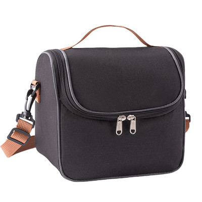 Pusdienu soma izolēta pusdienu kaste Necaurlaidīga pusdienu soma ar plecu siksnu darbam birojā kempingā