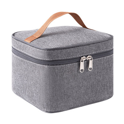 Pusdienu soma izolēta pusdienu kaste Necaurlaidīga pusdienu soma ar plecu siksnu darbam birojā kempingā