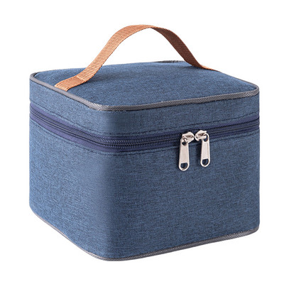 Pusdienu soma izolēta pusdienu kaste Necaurlaidīga pusdienu soma ar plecu siksnu darbam birojā kempingā