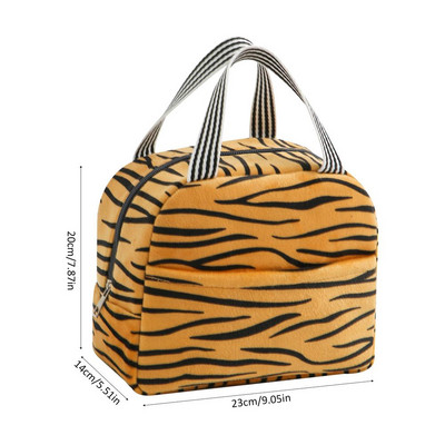 Izolirana torba za ručak Vreća za kutiju za ručak sa životinjskim printom Torba za hlađenje Termalna vreća za hlađenje Torbe za hranu Torbica za piknik Putovanja na otvorenom