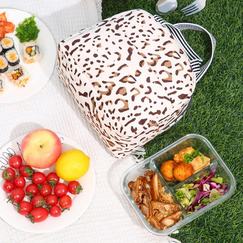 Izolirana torba za ručak Vreća za kutiju za ručak sa životinjskim printom Torba za hlađenje Termalna vreća za hlađenje Torbe za hranu Torbica za piknik Putovanja na otvorenom