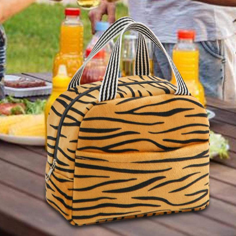 Izolirana torba za ručak Vreća za kutiju za ručak sa životinjskim printom Torba za hlađenje Termalna vreća za hlađenje Torbe za hranu Torbica za piknik Putovanja na otvorenom