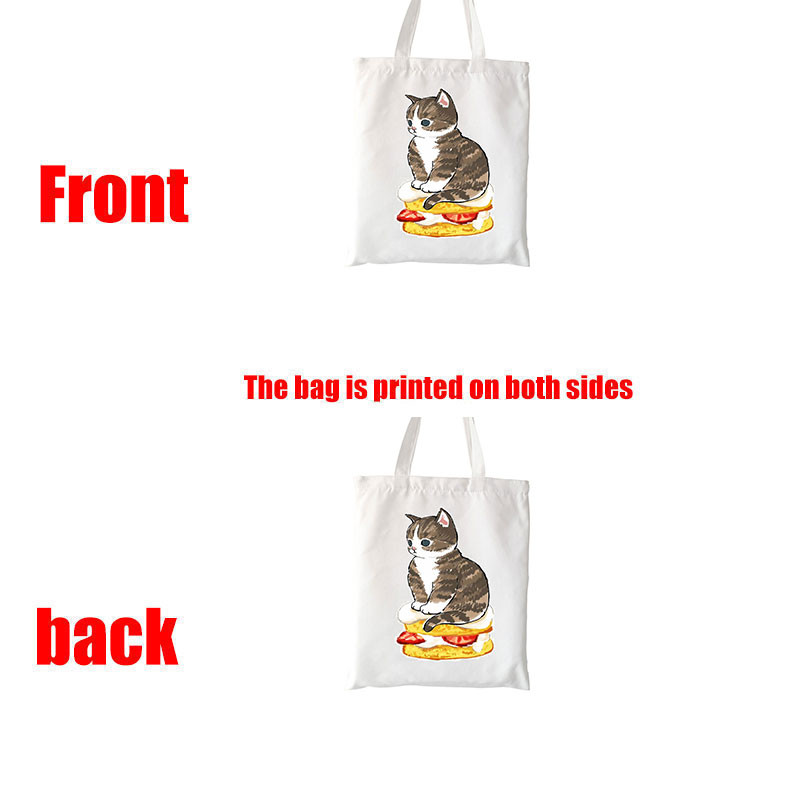 Sklopiva torba za kupovinu, torbica crna mačka, ženska torba preko ramena, ženska torba za slobodno vrijeme, torbica za plažu na otvorenom s besplatnom dostavom