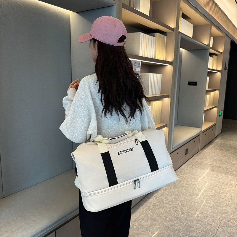 Τσάντα LKEEP Fashion Weekend Nylon Τσάντα ταξιδιού Ανδρική τσάντα Duffle Overnight Αδιάβροχη Αποσκευή καμπίνας Ταξίδι Big Tote Crossbody Τσάντα γυμναστικής