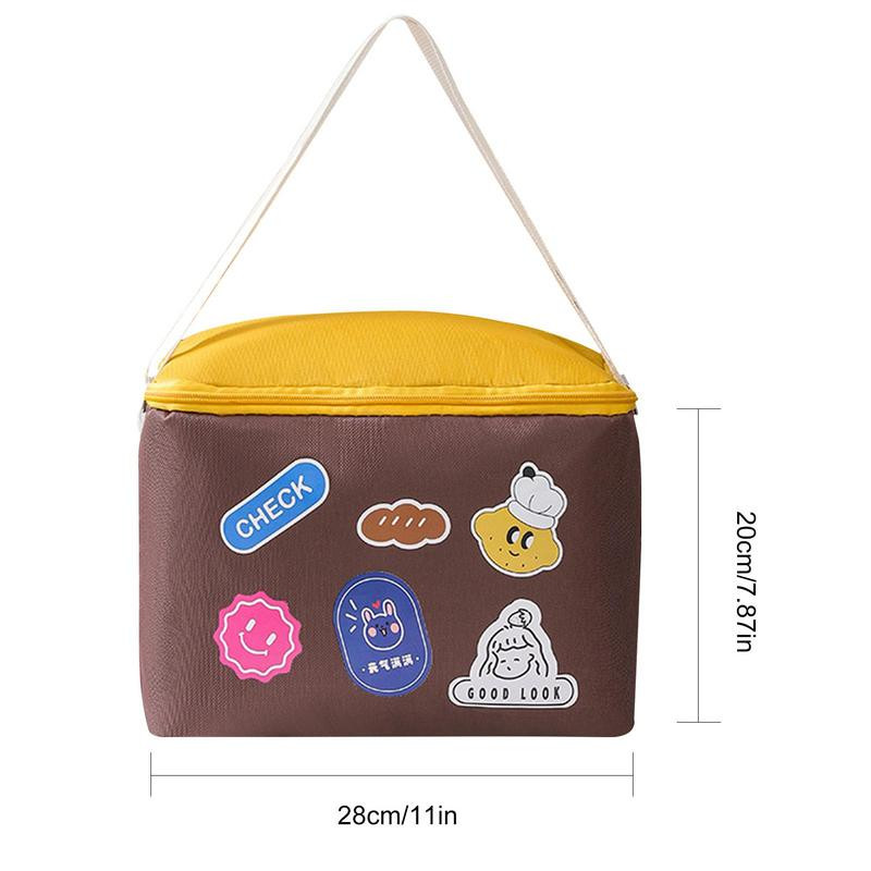 Piknika aukstuma soma bieza izolēta piknika soma izolēta aukstuma soma 10l rokas pārnēsājama plecos piknika groza dzesētājs priekš