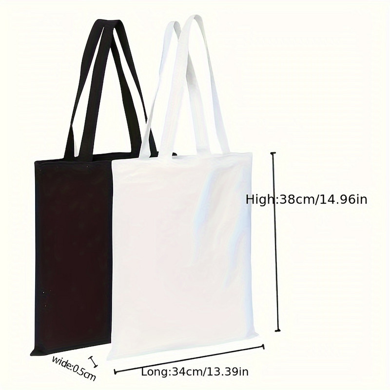 Kawaii platnena torba na rame, torbica sa šarenim životinjskim printom, prijenosna anime torba, torba za kupnju