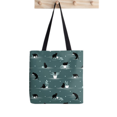 Shopper Traditional Old School Tattoo Printed Tote Bag γυναικών Harajuku shopper τσάντα κορίτσι Τσάντα για ψώνια ώμου Lady Canvas Bag