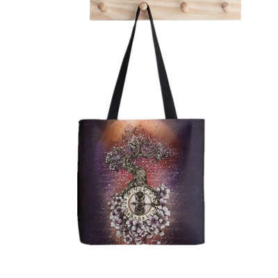 Shopper Traditional Old School Tattoo Printed Tote Bag γυναικών Harajuku shopper τσάντα κορίτσι Τσάντα για ψώνια ώμου Lady Canvas Bag