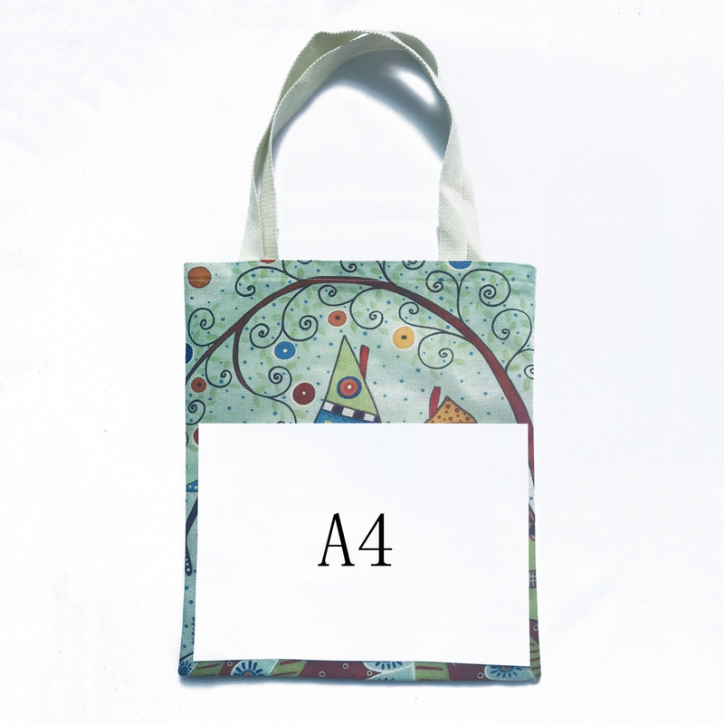 Viljama Morisa tulpju lilija ziedu vintage rokassomiņa salokāma auduma iepirkumu soma Harajuku stila audekls, sieviešu iepirkumu somas