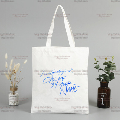 Call me by Your Name Timothee Chalamet Korea Ulzzang Shopper τσάντα εκτύπωσης καμβά τσάντα τσάντα τσάντα χειρός Γυναικείες τσάντες τσάντες ώμου Harajuku