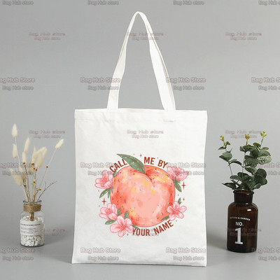 Call me by Your Name Timothee Chalamet Korea Ulzzang Shopper τσάντα εκτύπωσης καμβά τσάντα τσάντα τσάντα χειρός Γυναικείες τσάντες τσάντες ώμου Harajuku