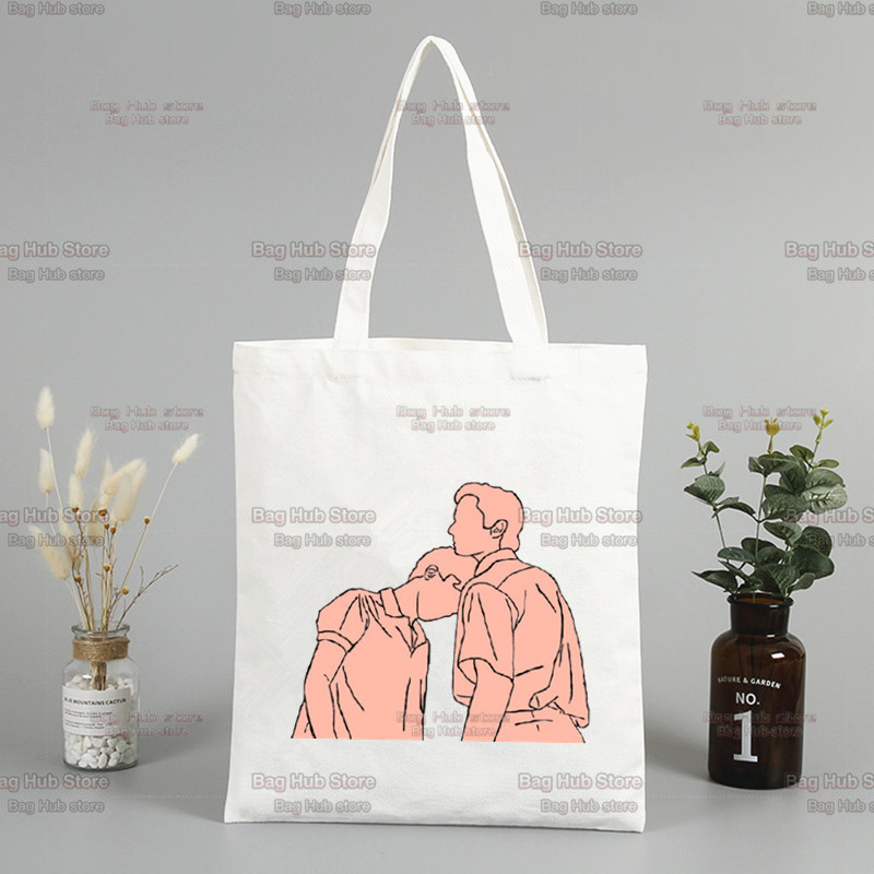 Call Me By Your Name Timothee Chalamet Korea Ulzzang Shopper Bag Print Canvas Tote Bag Ručne torbe Ženska torba Harajuku Torbe na rame