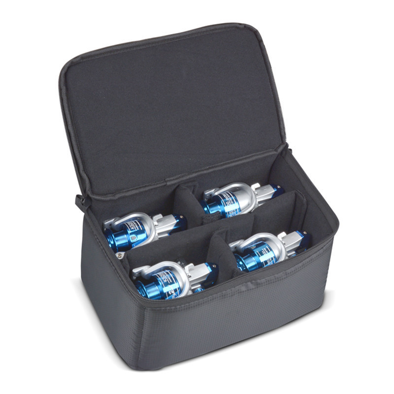 4 Izmēri daudzfunkcionāls makšķerēšanas soma Oksfordas makšķerēšanas spoles mānekļu rīka uzglabāšanas futrālis āra karpu makšķerēšanai