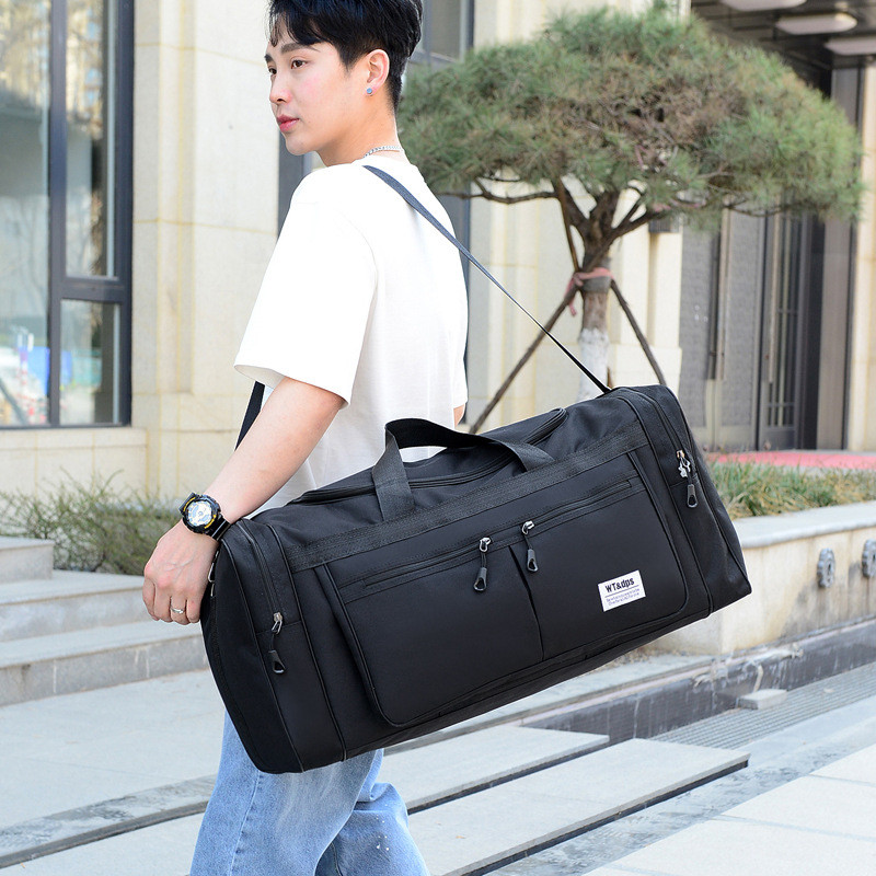 Lielas ietilpības glabāšanas soma Ceļojumu soma Duffle Organizer Glabāšanas somas Tote Vīriešu ikdienas āra sporta soma Rokas bagāžas soma Rokassomas