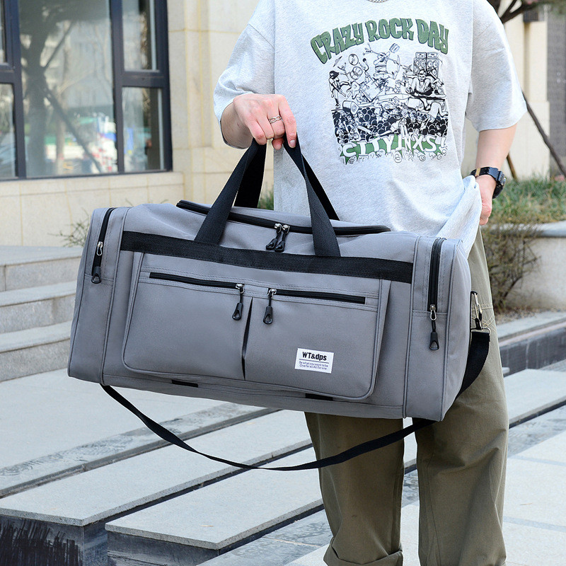 Lielas ietilpības glabāšanas soma Ceļojumu soma Duffle Organizer Glabāšanas somas Tote Vīriešu ikdienas āra sporta soma Rokas bagāžas soma Rokassomas