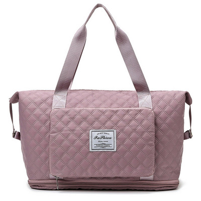 Geestock salokāma ceļojumu soma mitrā un sausā veidā atdalāma ūdensnecaurlaidīga rokassomiņa liela ietilpība sieviešu vingrošanas jogas plecu soma