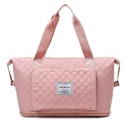 Geestock salokāma ceļojumu soma mitrā un sausā veidā atdalāma ūdensnecaurlaidīga rokassomiņa liela ietilpība sieviešu vingrošanas jogas plecu soma