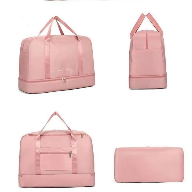 Vodootporna putna torba za teretanu Weekender za nošenje preko noći za žene s mokrim džepom na rukavima za kolica