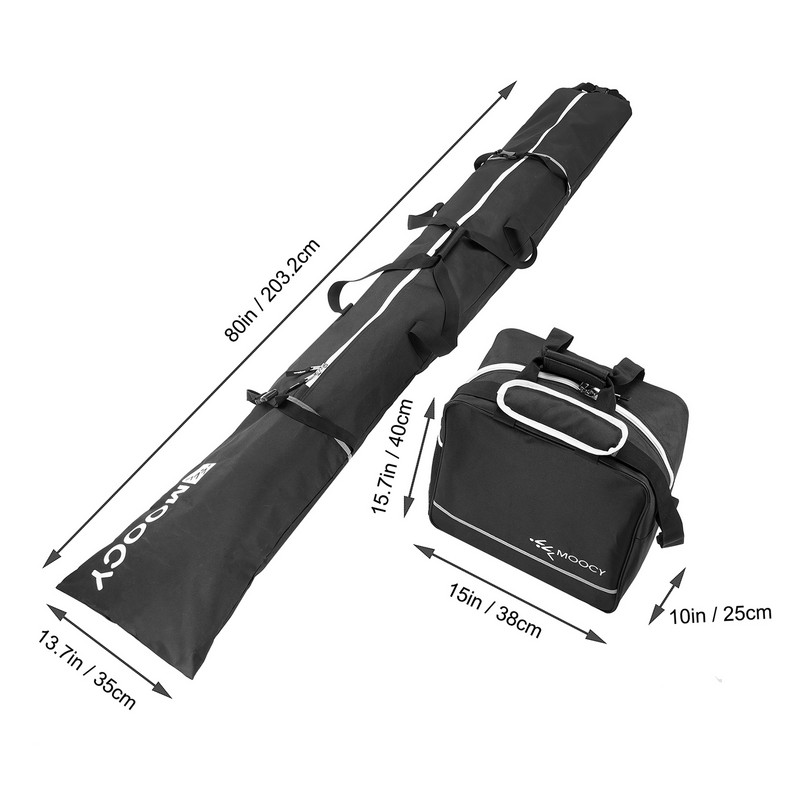 Torba za snowboard i čizme. Čizme velikog kapaciteta. Odjeća. Ruksak za skije. Kombinirani podstavljene vodootporne putne torbe za skijanje.