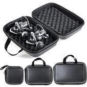 Horgászorsó táska Ütésálló pergető orsó védőburkolat horgászfelszerelés tároló tok pergető pergető orsóhoz