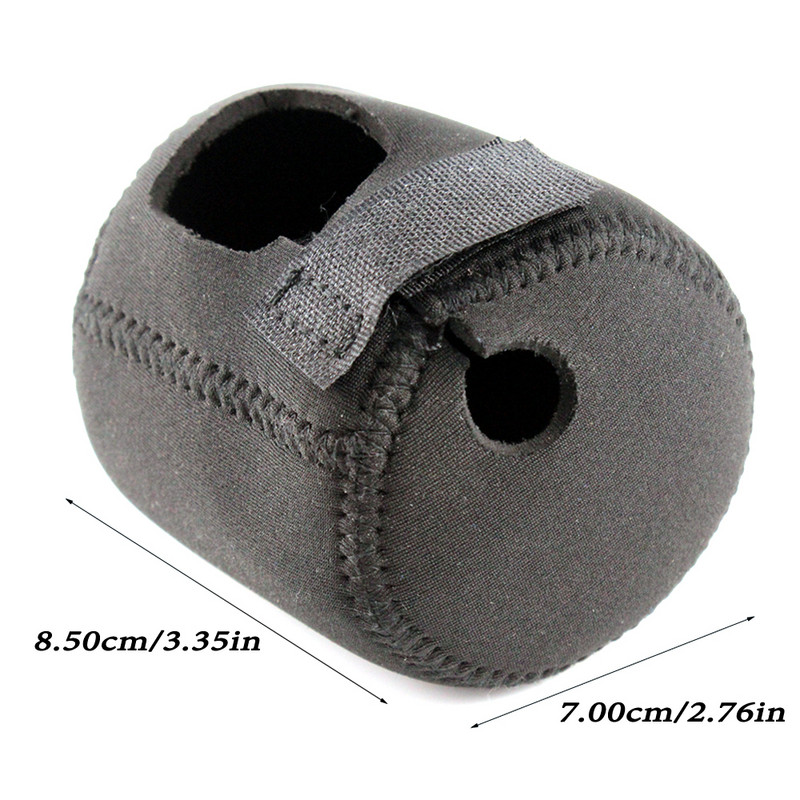 Makšķerēšanas spoles soma Neoprēna spoles aizsargapvalks vērpšanas spoles riteņa aizsargapvalks āra makšķerēšanas piederumu piederums 2 izmērs X299