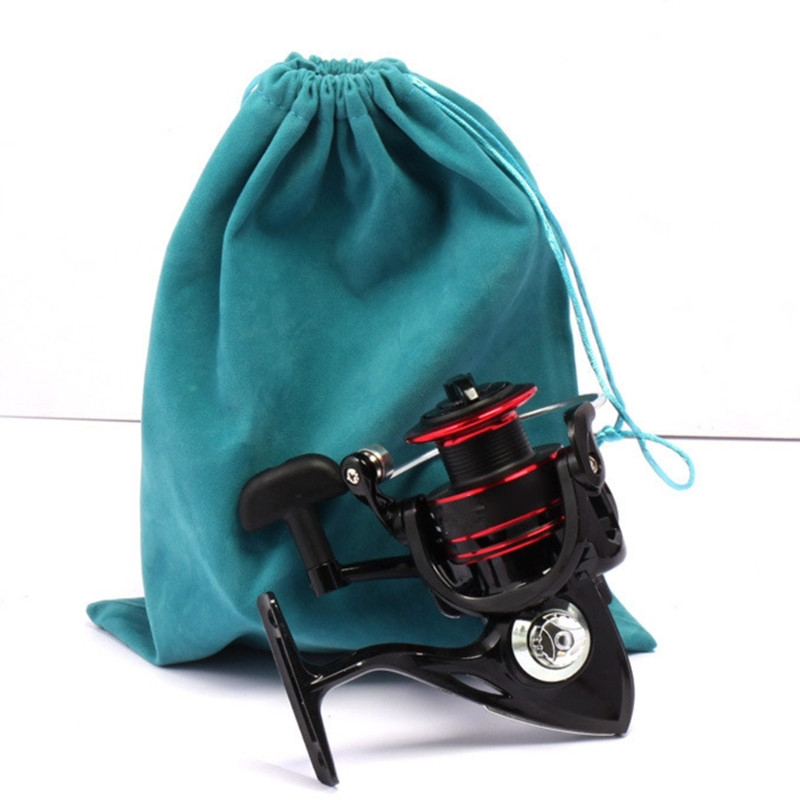 Makšķerēšanas piederumu piederumi Riteņu uzglabāšanas soma Makšķerēšanas spoles soma Pārnēsājama auklas spoles aizsargsoma