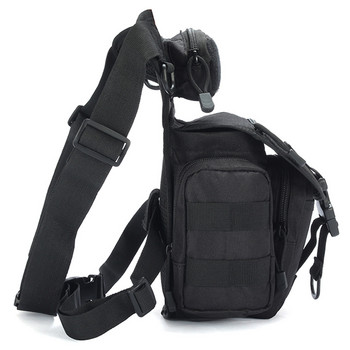 Molle Pouch Waist Belt Packs Примамка Риболовни аксесоари Съхранение Чанти с цип Открит Къмпинг Туризъм Пътуване Военна тактика Чанта за крака