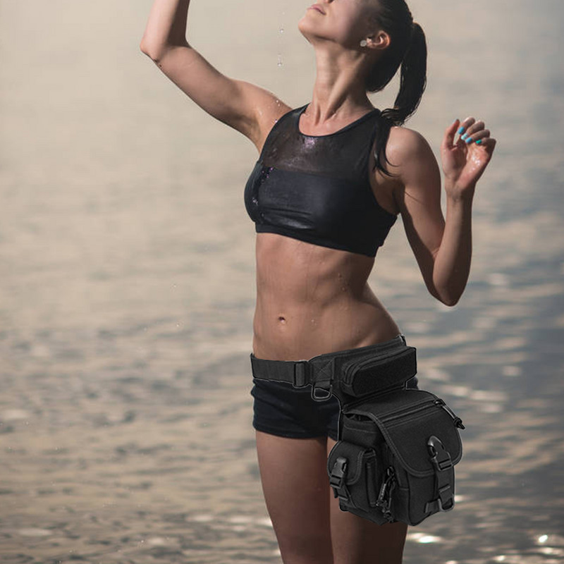 Molle torbica Paketi za remen za struk Mamci Pribor za pecanje Skladištenje Torbe s patentnim zatvaračem Kampiranje na otvorenom Planinarenje Putovanja Vojna taktika Torba za noge