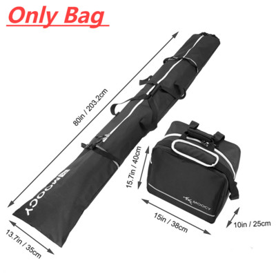 2vnt slidinėjimo krepšių rinkinys snieglenčių ir batų krepšys, didelės talpos saugykla, vandeniui atsparios slidės kuprinė slidinėjimo krepšiai, slidinėjimo aksesuarai