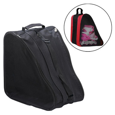 Чанта за обувки за кънки Дишаща чанта за съхранение на кънки Дамски чанти Чанта за ролкови кънки Държач за ролери Държач за кънки Скоростни кънки Чанта за възрастни