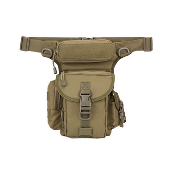 Τσάντα Tactical Leg Outdoor Ανδρική τσάντα μέσης πεζοπορίας Πακέτο ζώνης χρησιμότητας Κολάν ιππασίας μοτοσικλέτας Θήκη μηρού Sports Molle Fanny Pack