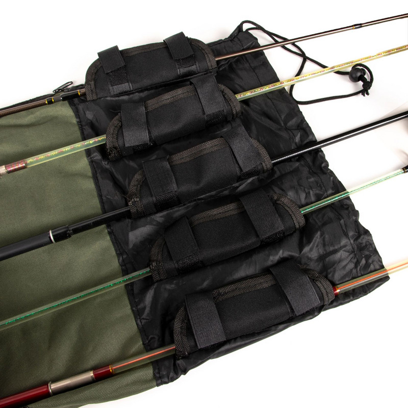 Žvejybos kuprinė vyrams Funkcinis meškerės laikymo krepšys, atsparus vandeniui, sulankstomas pečių žvejybos krepšys.