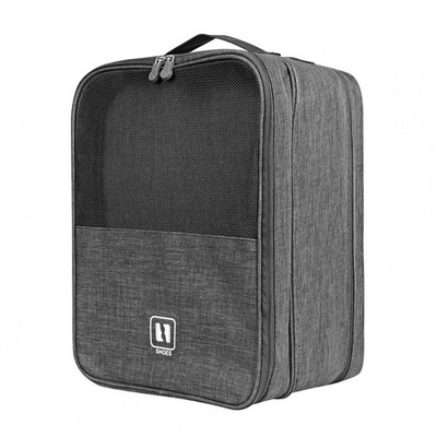 Apavu ceļojumu glabāšanas soma Iegarenas formas apavu organizators Rāvējslēdzējs Ceļojumu apavu uzglabāšanas konteiners Lielas ietilpības kedu uzglabāšanas soma