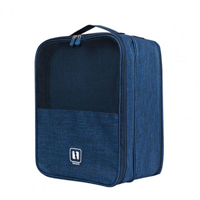 Apavu ceļojumu glabāšanas soma Iegarenas formas apavu organizators Rāvējslēdzējs Ceļojumu apavu uzglabāšanas konteiners Lielas ietilpības kedu uzglabāšanas soma