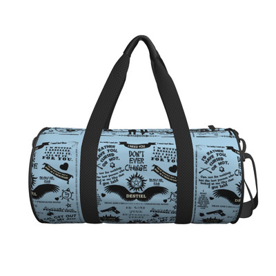 Geantă de călătorie Destiels Love Geanta de gimnastică Soarele supranatural Genți de sport portabile Bagaj de mare capacitate Geanta de fitness pentru bărbați și femei