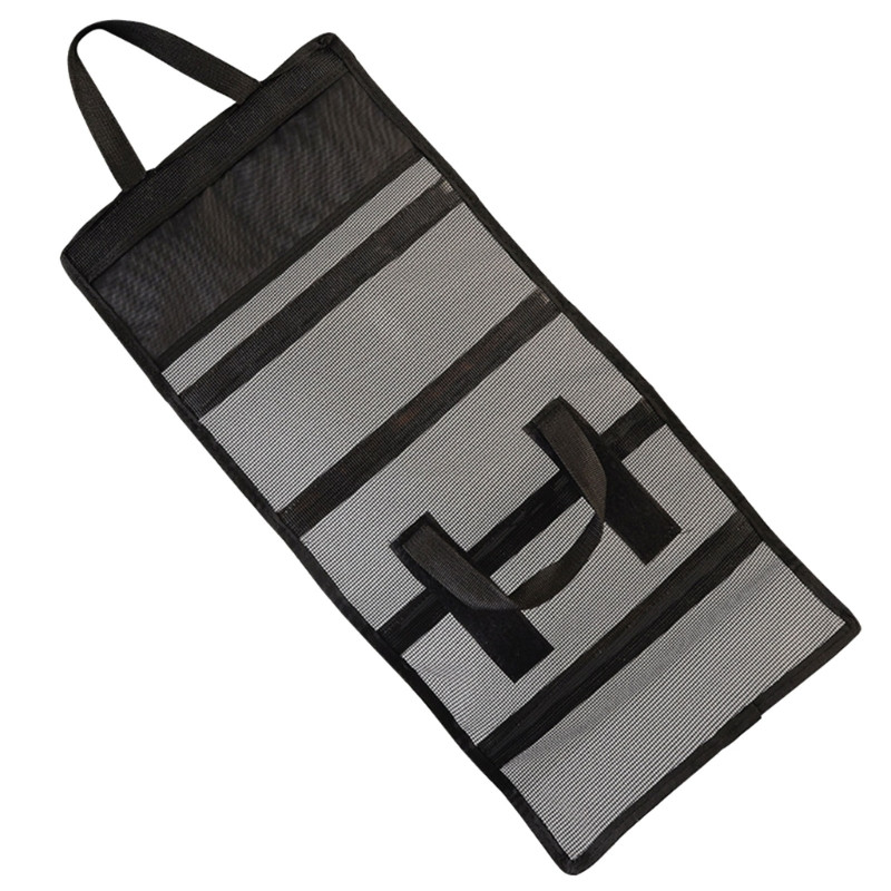 Elpojošas lielas ietilpības somas Tīkla salokāmi mānekļi Āķis rokassomiņa Netīrumu izturīga pārnēsājama makšķerēšanas ēsmu soma