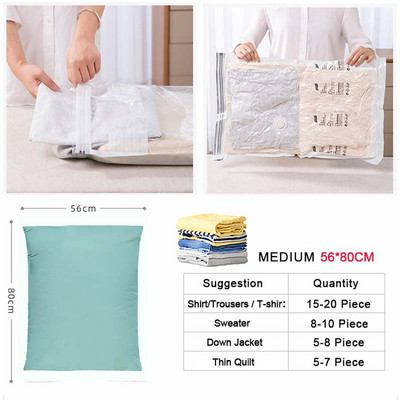 Nav nepieciešams sūknis Vakuuma maiss Segas Apģērbu Organizators Garderobes Uzglabāšana Sealer Somas Saspiestas Saliekamās vietas Somas Atkārtoti lietojams Ceļojumu komplekts