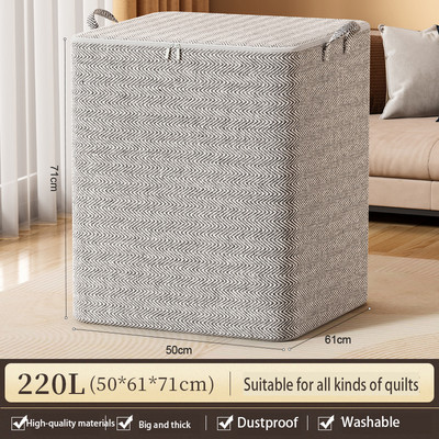 Nagy paplan tároló táska porálló gardrób paplan Ruhák szervező háztartási takaró cipzáras válogató táskák mozgótáska tároló doboz