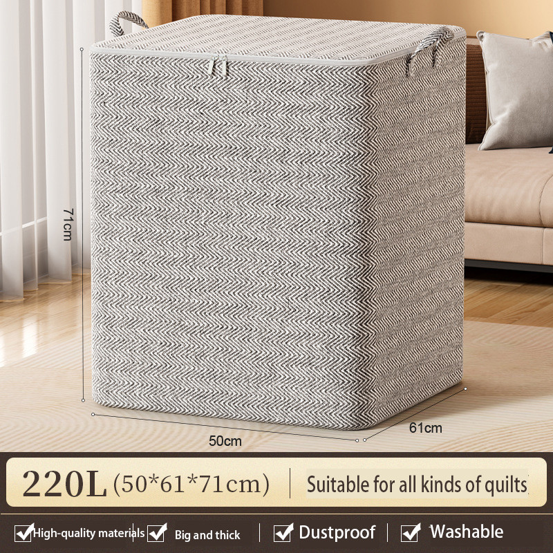 Nagy paplan tároló táska porálló gardrób paplan Ruhák szervező háztartási takaró cipzáras válogató táskák mozgótáska tároló doboz