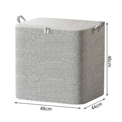 Segu tvertnes konteineri Auduma glabāšanas somas ar vākiem Houndstooth apģērbu organizētāji ar rokturi Skapis Skapis Vietas taupīšanas soma